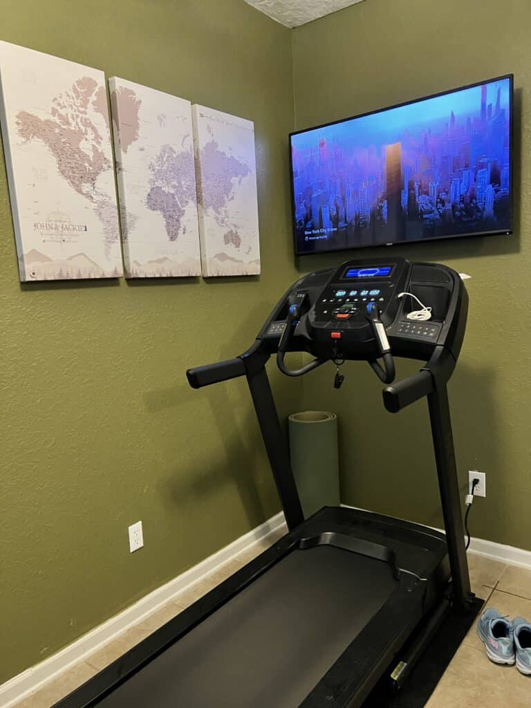 how I began virtual treadmill walking.