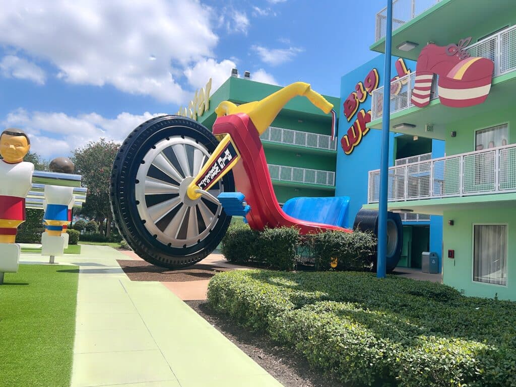 BIg Wheel at Pop Century Resort Walt Disney World