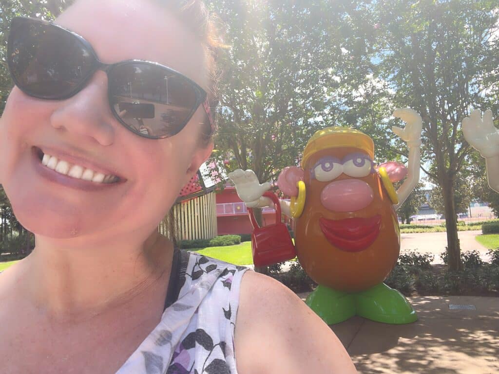 Mrs. Potato Head at Pop Century Resort Walt Disney World