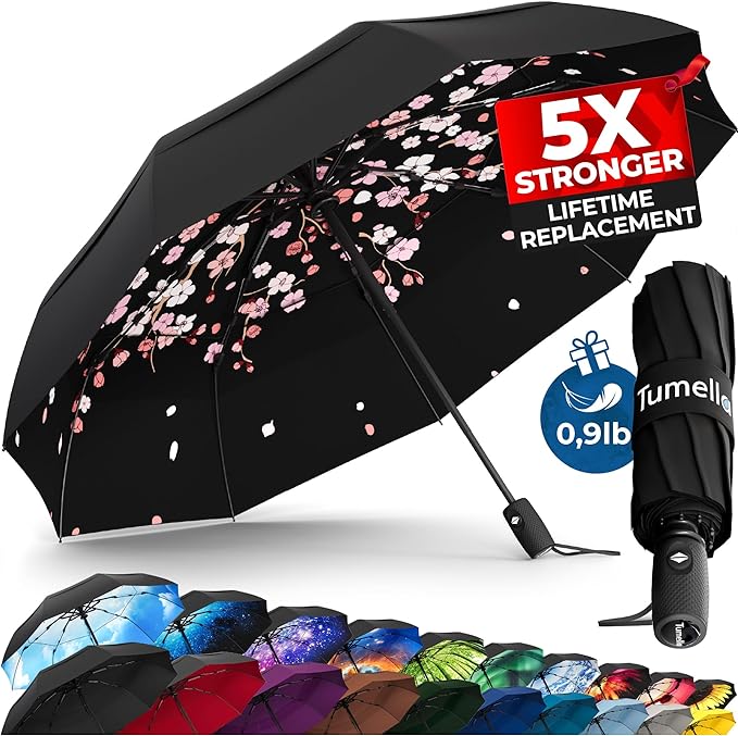 Cherry Blossom Travel Umbrella for Disney World