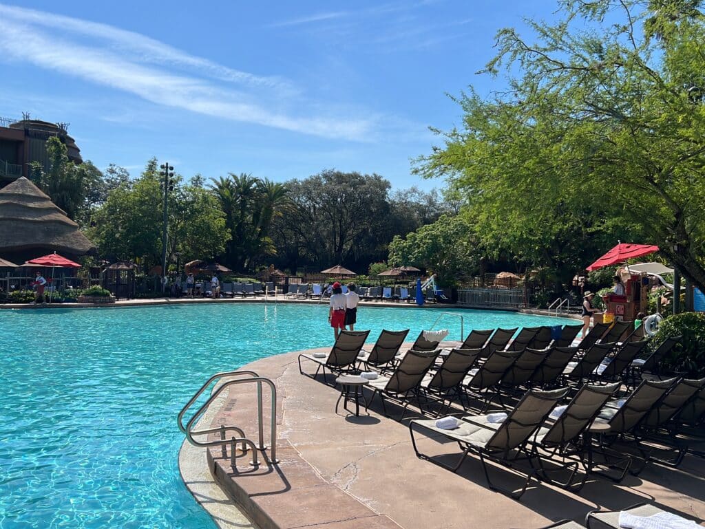 Uzima Springs Pool at Disney's Animal Kingdom Lodge