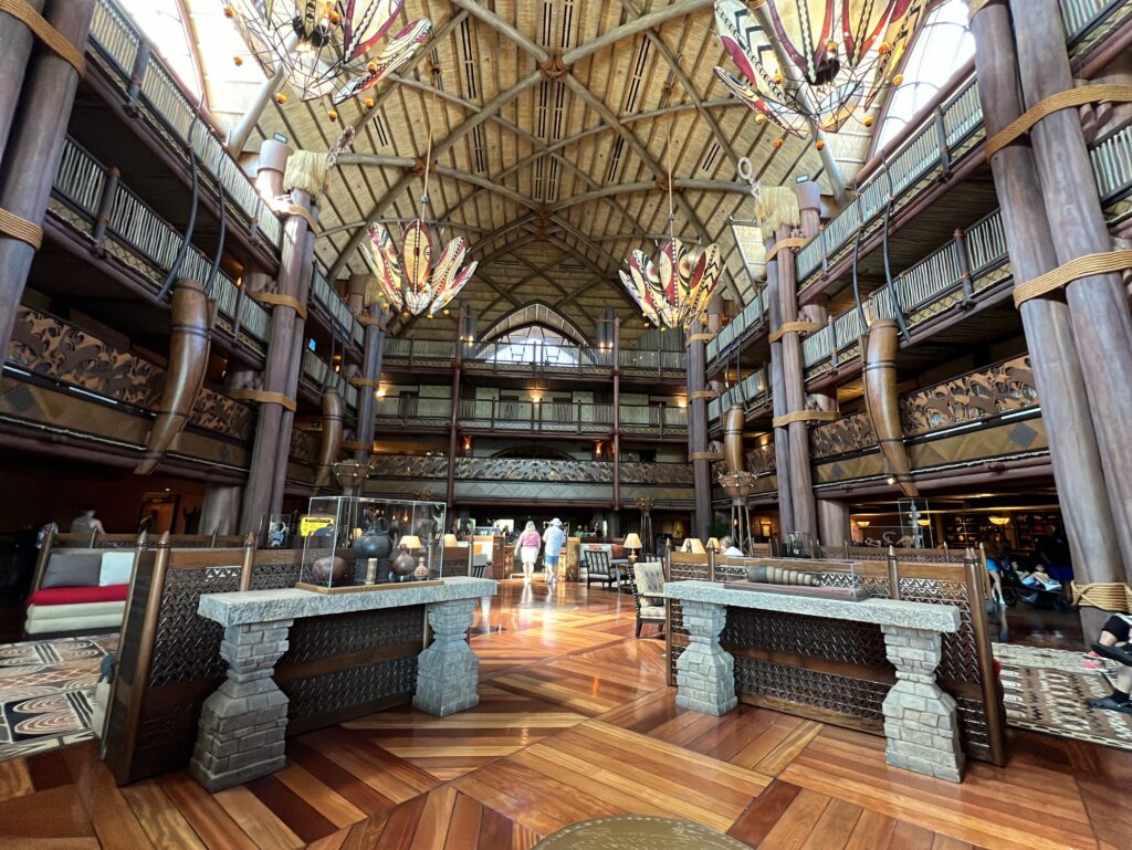 Disney's Animal Kingdom Lodge Lobby