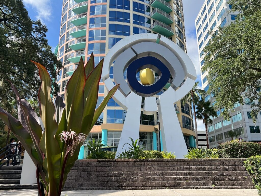 Lake Eola in Orlando Florida