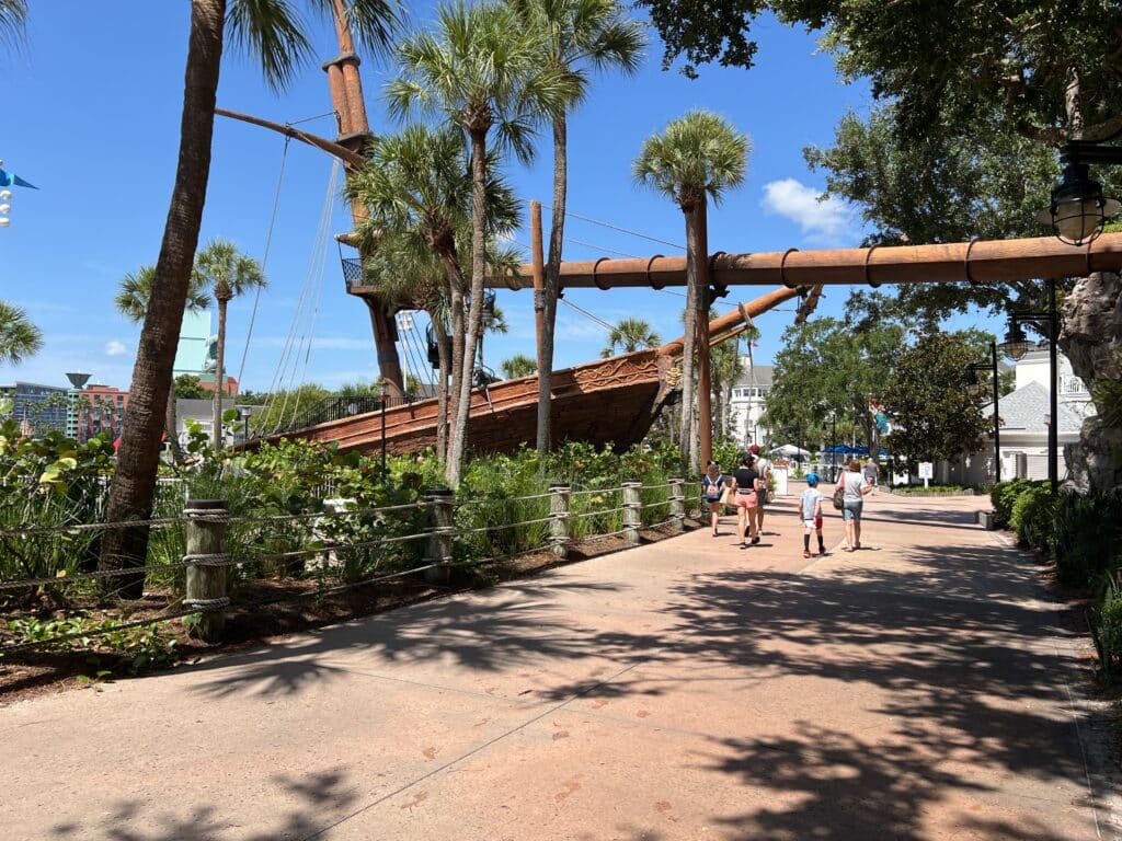 Disney Yacht and Beach Club Water Slide