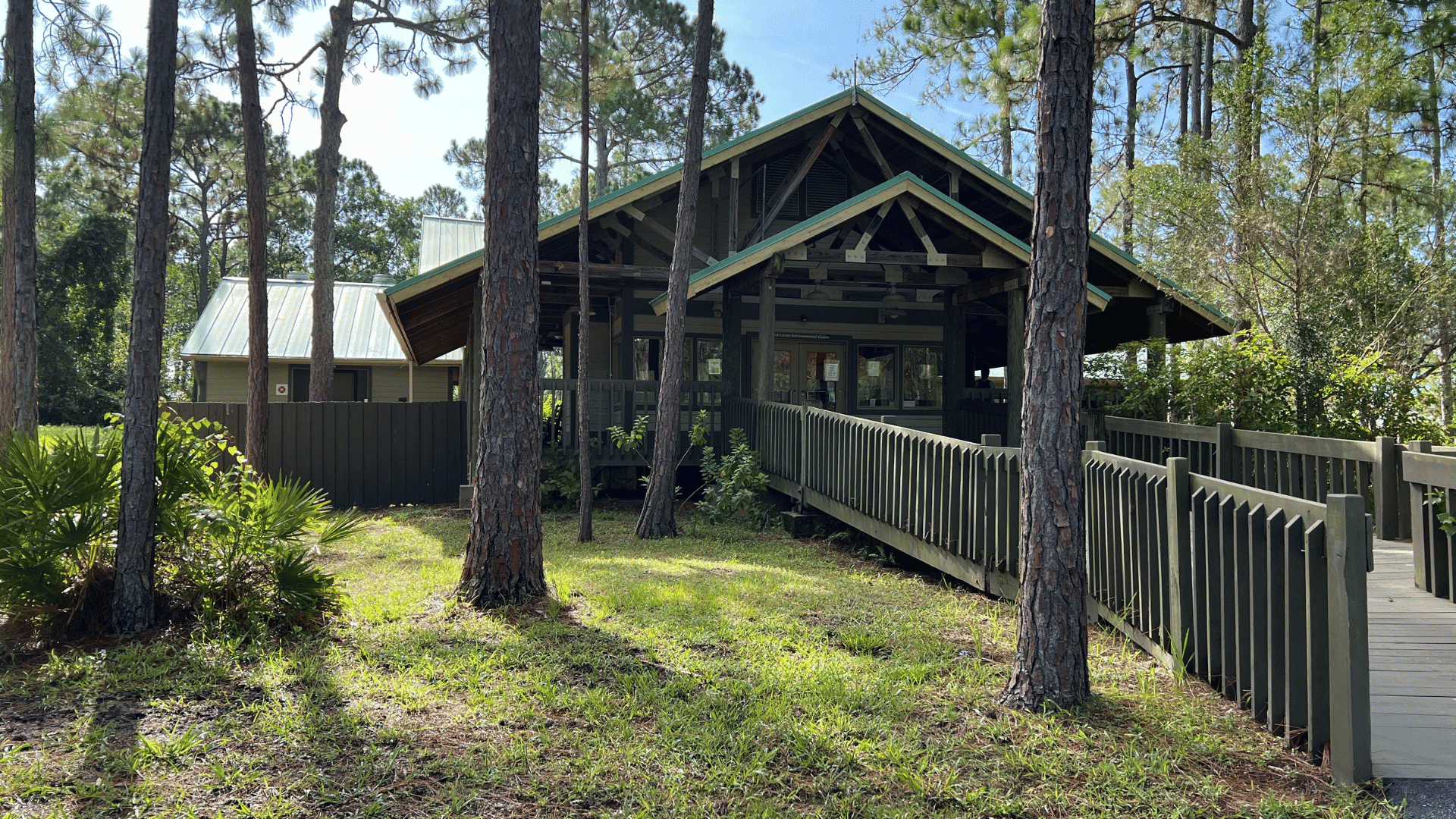 Scenic trail at Tibet Butler Preserve in Orlando, Florida